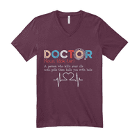 Funny Doctor Definicija Osoba koja vas ubije sa majicom za urnebenu medicinsku radniku