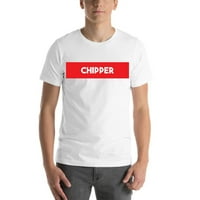 2xl Super crveni blok Chipper kratki pamučni majica majica po nedefiniranim poklonima