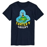 Pete mačka - Turtle-y Groovy - Muška grafička majica kratkih rukava