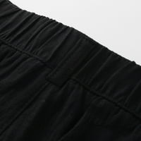 Pimfylm joga hlače sa džepovima za muškarce muške joggers hlače dugim vanjskim modnim casual jogging cool pant crni x-veliki