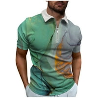 Strungten muške muške majice kratkih rukava modna ležerna boja koja odgovara majici Muške haljine majice