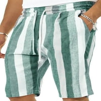 Colisha Muške mini pantalone Elastična struka Plaže Kratke hlače Neriješeno Ljetne kratke hlače Ležerne
