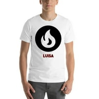 Nedefinirani pokloni XL Luisa Fire stil kratkih rukava pamučna majica