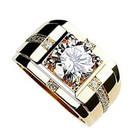 Valentinovo modni prsten nakit muški prsten dominirajući luksuzni dijamantski prsten