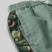 Kakina s hlače za muškarce čišćenje muškaraca Ležerne prilike maskirne ploče Sportski džep Teretne hlače