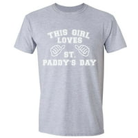 Xtrafly Odjeća St Patrick Dan majica Shamrock Girl Paddy Irish Unise Muška majica