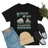 ObiteljskiPop LLC Funny Camping Par majica i supruga Kamp Partner majica, Majica Camper, Kamp