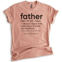 Majica oca, majica unise, majica oobi, oca, majica oca, definicija tate, Heather zalazak sunca, XX