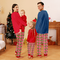Božićne pidžame, podudaranje božićne pidžame za parove, podudaranje dječje pidžame