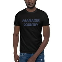 Zemlja menadžera Retro stil kratkih rukava majica kratkih rukava od nedefiniranih poklona