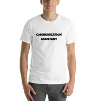 2xl Komunikacijski pomoćnik zabavnog stila kratkog rukava pamučna majica majica po nedefiniranim poklonima