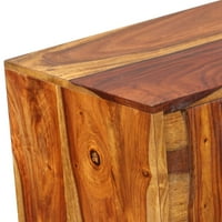 Vidaxl Bocdeboard Solid Sheesham Wood 47.2 x11.8 x31.5