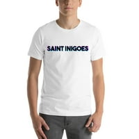 3xl Tri Color Saint Inigoes kratki rukav pamuk majica po nedefiniranim poklonima