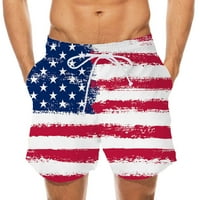 Muškarci Dan za neovisnost Striped zastava Shorts Thats Elastične pantalone na plaži