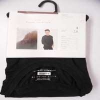 Muška kolekcija teramera sa dugim rukavima Thermal Crewneck majica - Crni XL