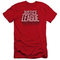 Film Justice League - Liga nevolje - Premium tanka fit majica kratkih rukava - XX-velika