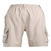 NOLLA muškarci dno crtaju ljetne kratke hlače Čvrsto boje plaža kratke hlače Muški casual mini pantalone