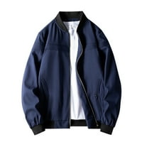 Leey-World Jackets za muškarce Proljeće i jesen Nova korejska verzija trenda Ležerni Tanak modni patentni