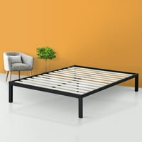 Sleeplanner platforma metalni krevet Okvir drvene ploče Podrška kraljevskom veličini