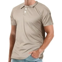 Kneelentne muške polos majice kratki rukav Muška super meka polo majica ljetne vrhove majice