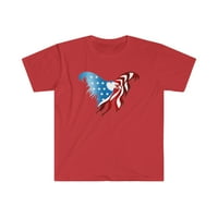 4. jula Eagle Flag Softstyle majica