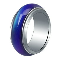 Modni modusni prsten u boji Promjena rubnog prstena za žene za žene muškarci i djecu