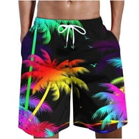 Safuny muške kratke hlače sa džepom Ljeto Prodaja Trendne pantalone Moda Fit Clearance Tropsko stablo