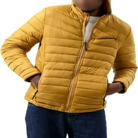 Grhanlook muške jakne od pune boje pakiranje prednji zip kaput na otvorenom sa džepovima s kapuljačom