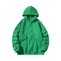 Fatuov muške jakne i kaputi Dugi rukav lagani kapuljač kapuljača zeleni kaput za putovanja penjanje