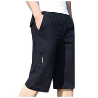 Muška modna patent zatvarača na otvorenom džepne kratke hlače Sportske kombinezone casual pantalone