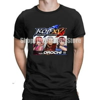 Jhpkjking of Fighters XV Muška grafička majica Muški rođendanski poklon vuk Terry Bogard Majica Boys Girls Street Rock Majica