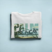 To je raj, palmine plaže dukserice Muškarci-MIMAGE by Shutterstock, muško x