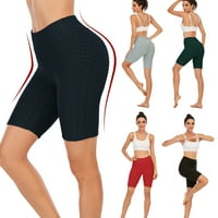 Ženski visoki struk joga sportske kratke hlače za fitnes teretane Steške gaćice s-2xl