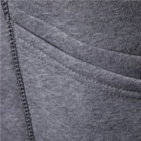 Baberdicy pulover dukserica za muškarce modna muška kapuljača čvrstog kaputa od kaputa od kaput kardigan dugih rukava bluza Cardiganski kaput siva