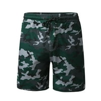 Frehsky muške kratke hlače za kuhare za muškarce za muškarce Muškarci Ljetni sportske kratke hlače Casuflage Crtesstring Ležerne prilike sa džepovima Vojska zelena