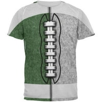 Fantasy Football Moum zelena i srebrna širom muške majice Multi X-LG