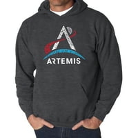 Artemis logo - muške riječi umjetnička dukserica