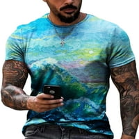 Bomotoo Mans Modni teški majice Slim Fit T-majice Ležerne prilike TUNIC na otvorenom Comfy Fashion Majica Majica