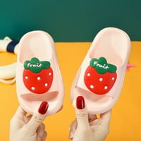 Fridja Children Ljetne ljupke voćne papuče za kupanje za kupanje za dječake Djevojke u kupaonici