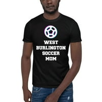 Tri icon West Burlington Soccer mama kratkih rukava pamučna majica po nedefiniranim poklonima