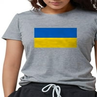 Cafeprespress - Zastava Ukrajine Majica - Ženska TRI-Blend majica