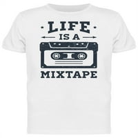 Život je miješanje s kasete majicama Muškarci -Mage by Shutterstock, muško 3x-velik