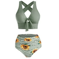 Ženski badyau podstavljeni push up kupaći kostim kupaći kostimi za kupaće kostimi Bikini set yutnsbel