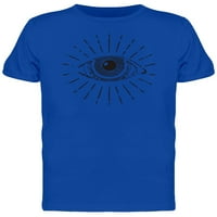 Svi viđenje linije art majica za oči Muškarci -Mage by Shutterstock, muško 3x-velika