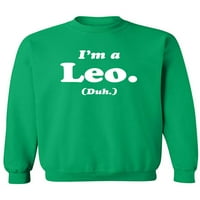 'M a leo. Crewneck Dukserica