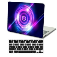 Kaishek zaštitna futrola Kompatibilna macBook PRO S sa XDR displejom i ID dodirom TIP C + crni poklopac tastature Model: M2 A
