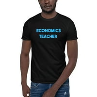 3xl Plava ekonomicska nastavnica kratka rukava pamučna majica s nedefiniranim poklonima