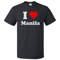 Majica za srce Manila - volim poklon Manila Tee