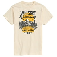 Instant poruka - viski i kampovi - Muška grafička majica kratkih rukava