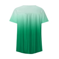JTCKARPU Ženske majice Ženske bluze Košulje Ležerne prilike ljetne vrhove Košulje za žene Dressy Casual